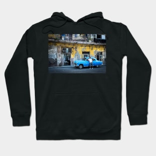 American car from the 50's in Havana, Cuba Hoodie